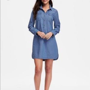 Old Navy Chambray Pullover Dress